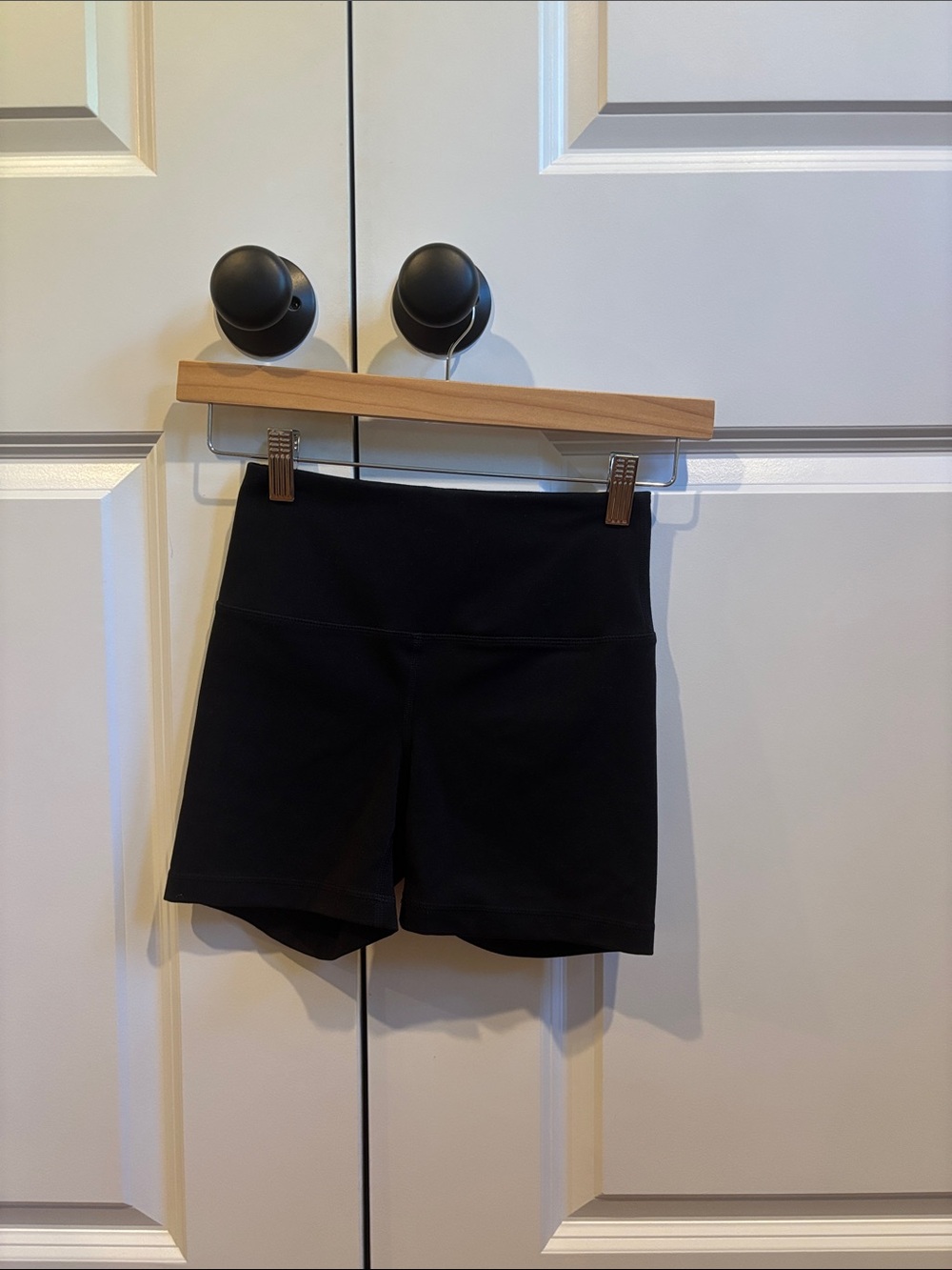 Yogalicious Black High-Rise Bike Shorts